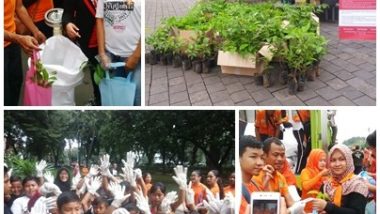 Turun Tangan Jakarta Bagikan 500 Bibit Pohon