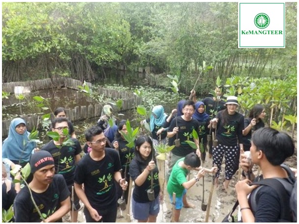 KeMANGTEER Jakarta Tanam Mangrove Bareng Luna Maya