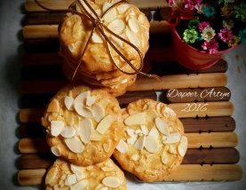 Almond Crispy Cookies; Renyah, Mudah, Enak