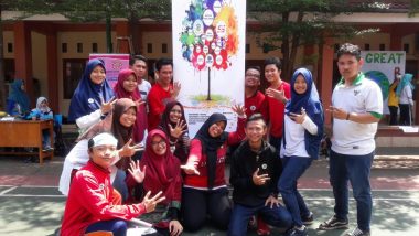 Komunitas Pensil Bambu & Student Safety Net Peringati Earth Day di SMAN 3 Depok