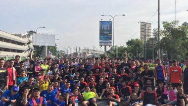 Empat Komunitas Lari di Bekasi Semarakkan Fun Run 5K di Car Free Day