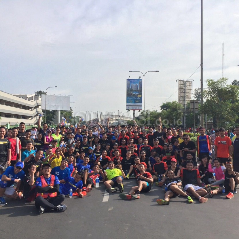 Empat Komunitas Lari di Bekasi Semarakkan Fun Run 5K di Car Free Day