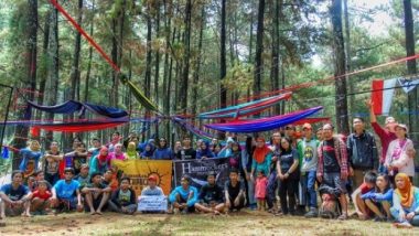 Komunitas Hammockers Indonesia: Hobi Kumpul Gantung