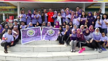 Komunitas Peduli Epilepsi Medan: Senam Bareng Meriahkan Purple Day 2016