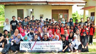 Komunitas 1000 Guru Lampung “Traveling and Teaching” Spesial Hari Pendidikan Nasional