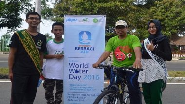 Peringati World Water Day 2016, Genk Ijo & Duta Lingkungan Hidup Berbagi Air