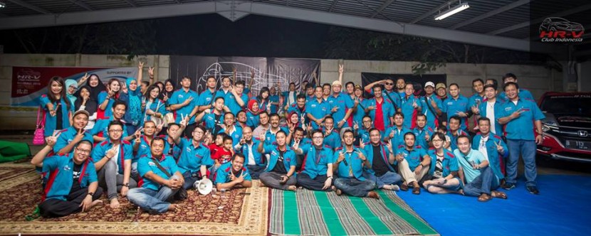 110 Mobil Meriahkan Acara Buka Bersama HR-V Club Indonesia