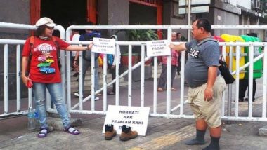 Koalisi Pejalan Kaki, Kampanyekan Tertib Berlalu Lintas