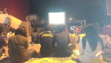 Peringati hari film nasional ke-66, Komunitas Gubuk Kopi gelar nonton bareng