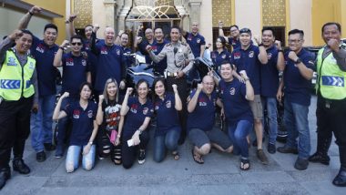 Komunitas Harley-Davidson Surabaya Berbagi Takjil Dan Berbuka Bersama
