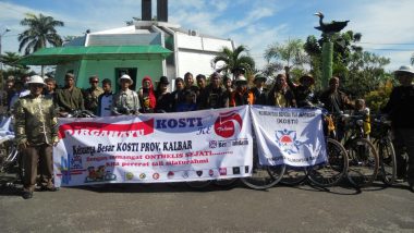 KOSTI Kalimantan Barat; Memasyarakatkan Penggunaan Sepeda Tua