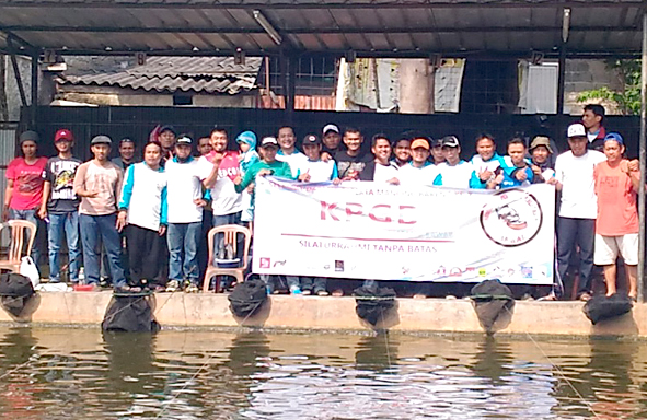 Komunitas Pemancing Galatama Bawal, Mancing Bareng Jelang Puasa