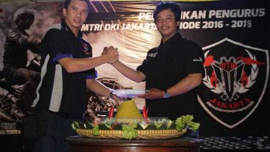 Potong Tumpeng, Wujud Syukuran Master Of Touque Riders Indonesia Jakarta