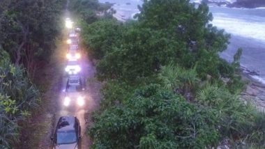 Komunitas Honda CR-V Jatim Eksplorasi Keindahan Pantai Papuma Jember