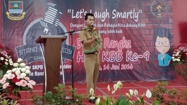 Inilah Stand Up Comedy ala Persatuan Wartawan Indonesia Bandung Barat