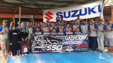 Suzuki Splash Club Indonesia Gelar Gathering Nasional 2016