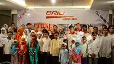 Buka Puasa Bersama & Santunan Ramadhan dengan Anak Yatim Dhuafa ala BRIOnesia di beberapa Chapters
