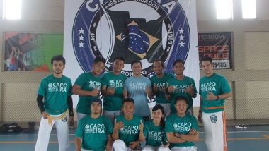 Grupo Capoeira Brasil Lampung; Berlatih Bersama Hingga Bakti Sosial