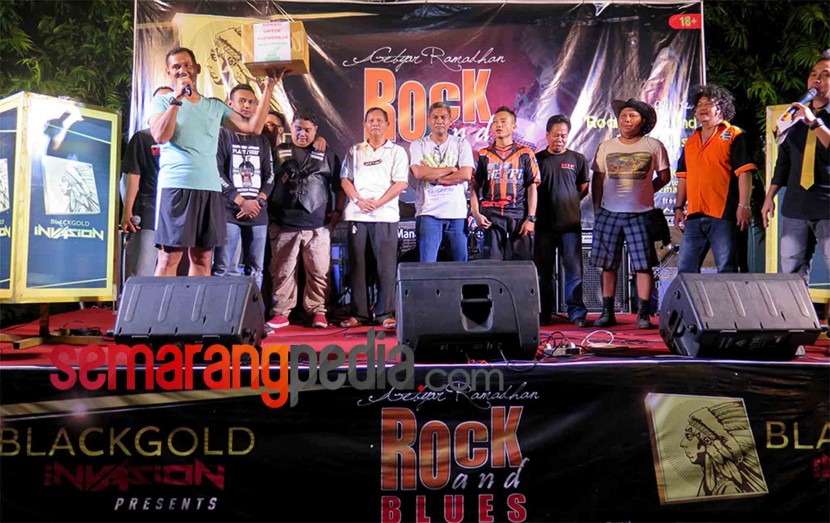 Berbagai Komunitas di Semarang Ikuti “Gebyar Rock and Blues Night”