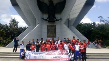 Peringati Kemerdekaan, Komunitas Honda Di Sumsel Jelajah Tempat Bersejarah