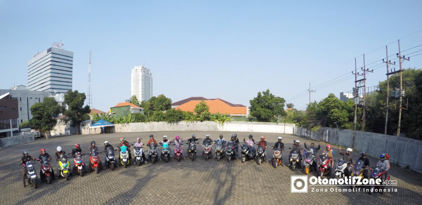 Yamaha Nmax Club Indonesia “City Touring” Dalam Rangka Kemerdekaan