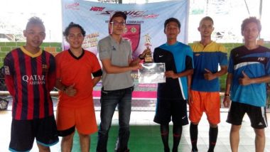 Komunitas Motor Langsa dan Tamiang Adu Jago di Lapangan Futsal