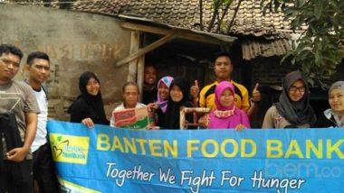 Banten Food Bank Turun Langsung Membantu Warga Kelaparan