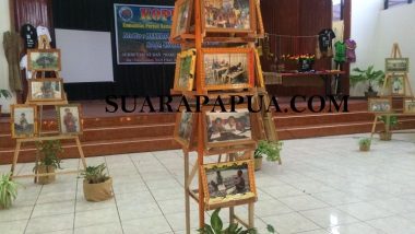 KOPKEDAT Gelar Pameran Foto dan Aksi Sosial di Kota Jayapura
