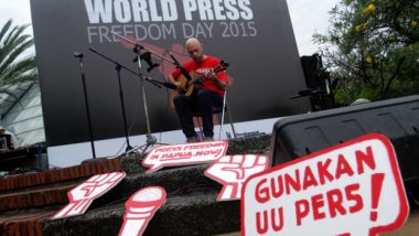 AJI Jakarta Kecam Pelarangan Liputan Demo Protes Gereja