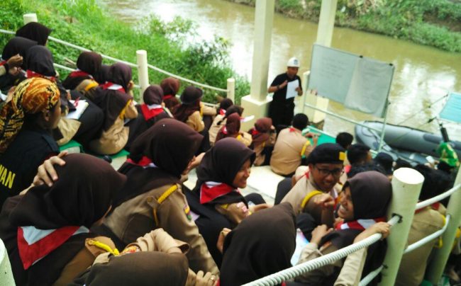 Komunitas Go River Ajak Siswa Di Kota Medan Peduli Sungai Deli