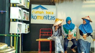 Rumah Baca Komunitas; Atasi Kesenjangan Pengetahuan di Indonesia