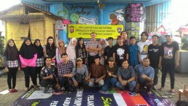 Komunitas Pecinta Alam dan Peduli Lingkungan di Kabupaten Tangerang Ikuti Sosialisasi Kamtibmas
