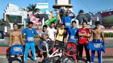 Street Workout Lampung; Dari Olahraga, Hingga Edukasi Pola Makan