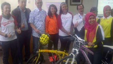Siap Gowes Lintas Provinsi, Begini Cara Srikandi Bike2Work Jaga Stamina