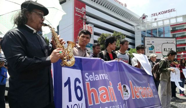 Jaringan Masyarakat Semarang  Gelar Aksi dan Orasi Damai “Merawat Kebhinekaan”