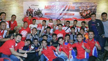 Komunitas Honda CBR Jakarta dan Tangerang Ramaikan Nobar MotoGP Seri Jerez