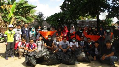 Rumah Zakat dan Komunitas Djelajah Borneo Gelar Aksi Pungut Sampah