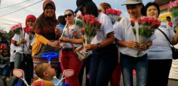 Komunitas Relawan Semut Ireng Gelar Kampanye Ajak Remaja Cintai NKRI di CFD