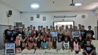 School Campaign Earth Hour Tangerang