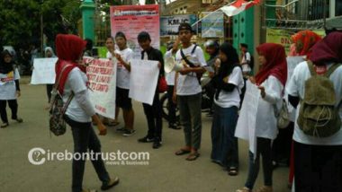Gerakan Cirebon Raya Bersih Gelar Peringatan Hari Anti Korupsi Internasional