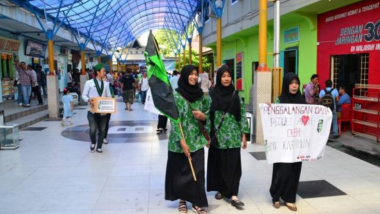 Himpunan Mahasiswa Islam (HMI) Batam & Komunitas Gunung Jantan Peduli Korban Gempa