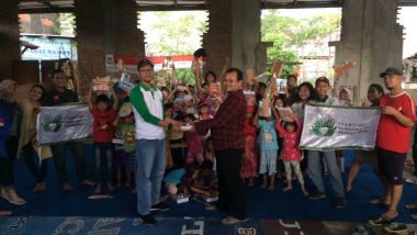 Yayasan Inspirasi Indonesia Membangun (YIIM) Berbagi Untuk Pendidikan Anak Didik Rumah Senja