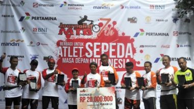 Journalist Mountain Bike (JMTB) “Berbagi untuk Atlet Sepeda Masa Depan Indonesia”