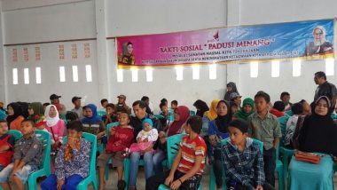 Komunitas PADUSI Minang Gelar Sunatan Massal Untuk 1000 Anak- Anak
