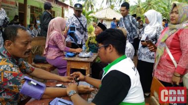 Komunitas Peduli Generasi Melakukan Cek Kesehatan Gratis bagi Warga Pulau Rimau