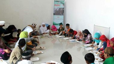 Komunitas Pembelajar Bahasa Indonesia (Kopbindo) Bagikan Ilmu dan Sembako ke Panti Asuhan