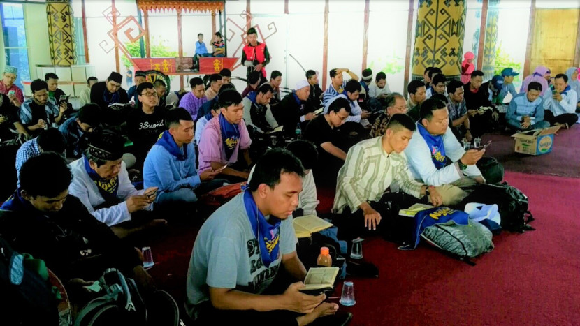 Komunitas One Day One Juz Peringati HUT Lampung dengan Khataman Alquran