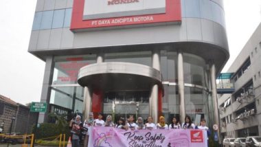 Hari Kartini, Lady Bikers Bandung Ikut Kampanye #CariAman Bersama DAM