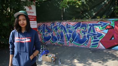 Bunga Fatia: Ajak Perempuan Indonesia Unjuk Gigi lewat Gambar Grafiti