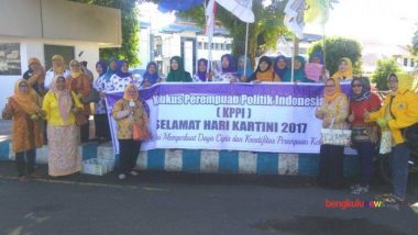 Kaukasia Perempuan Politik Indonesia (KPPI) Tuntut Hak Perempuan Harus Sama Rata